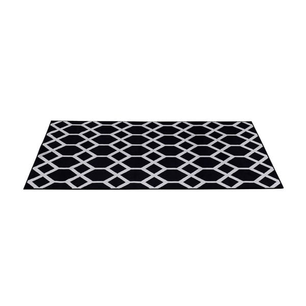 Čierny koberec Velour, 200x290 cm