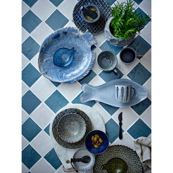 Sivé keramické šálky v súprave 4 ks 365 ml Katrina – Bloomingville-image-3