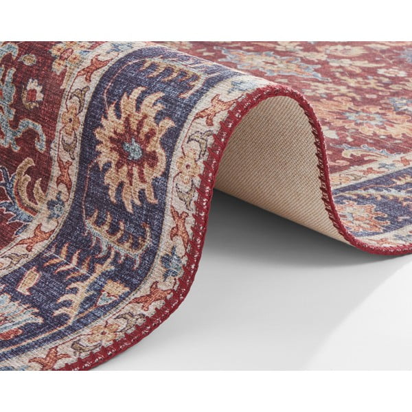 Vínovočervený behúň Nouristan Vivana, 80 x 200 cm-image-4