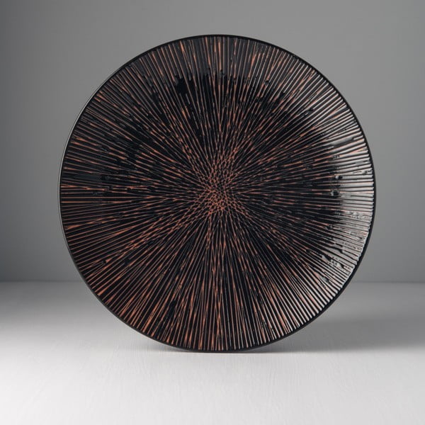 Keramický tanier Made In Japan Bronze Converging, ⌀ 29 cm
