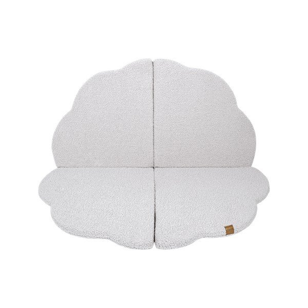 Biela detská hracia podložka 160x160 cm – Meowbaby