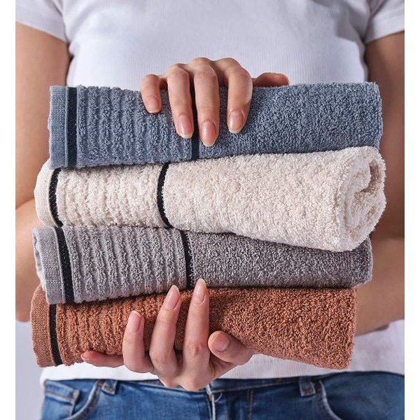 Bavlnené uteráky v súprave 4 ks 40x70 cm – Mila Home-image-3