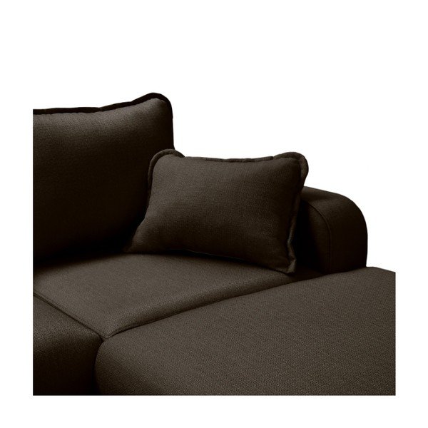 Čierna rohová pohovka (pravý roh) Beata - Ropez-image-1