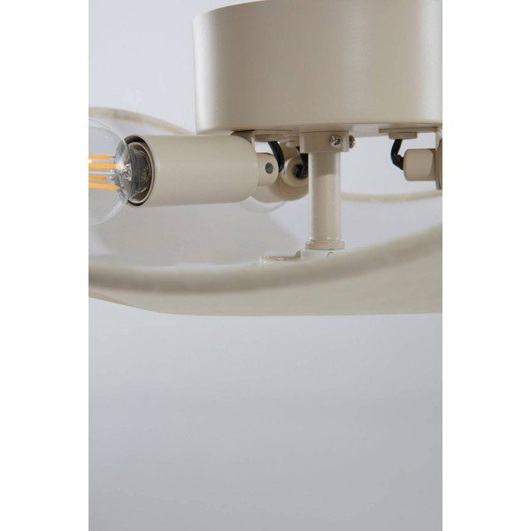 Krémovobiele papierové stropné svietidlo ø 60 cm Monshi – Jotex-image-4