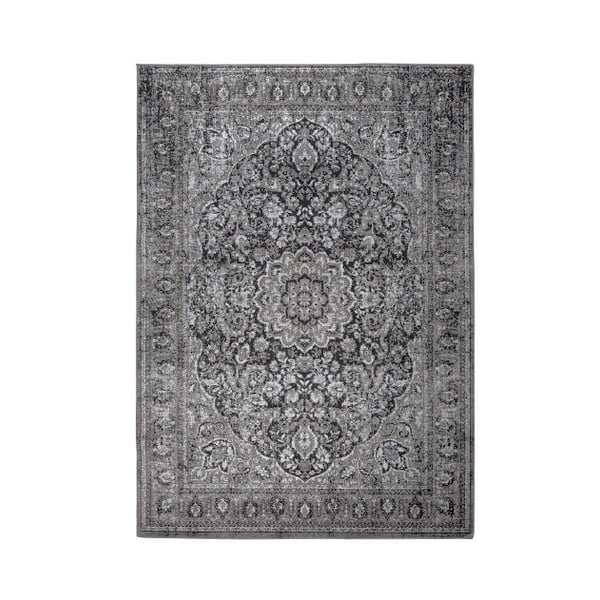 Čierno-sivý koberec White Label Chi, 160 x 231 cm