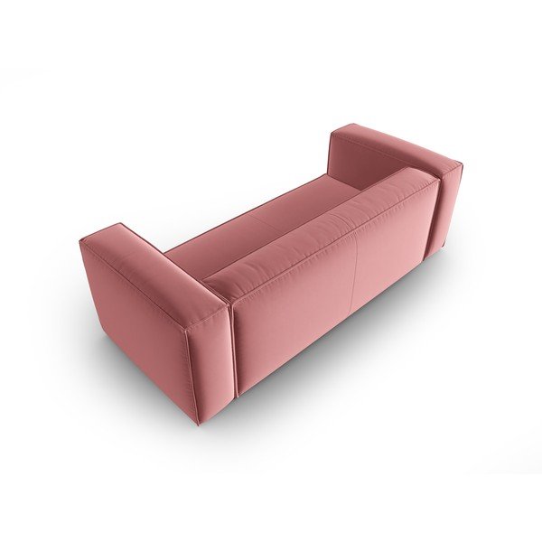 Ružová zamatová pohovka 200 cm Mackay – Cosmopolitan Design-image-3