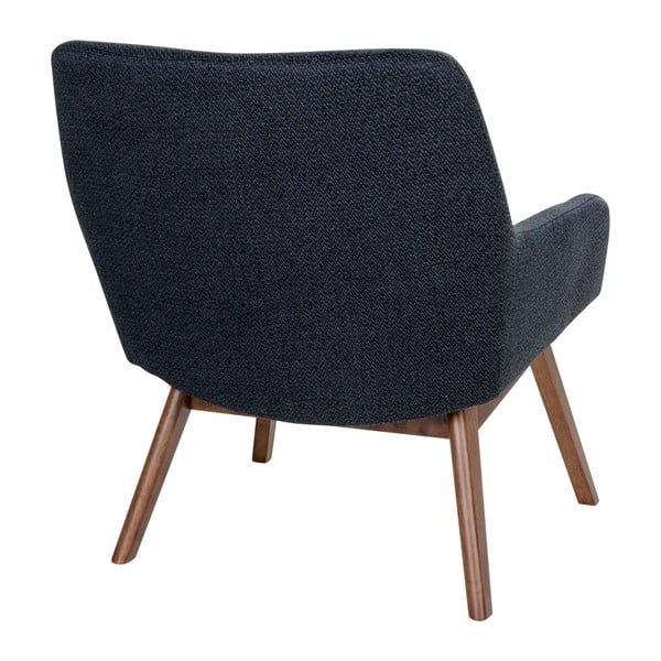 Tmavoorechové kreslo z orechového dreva House Nordic London-image-4