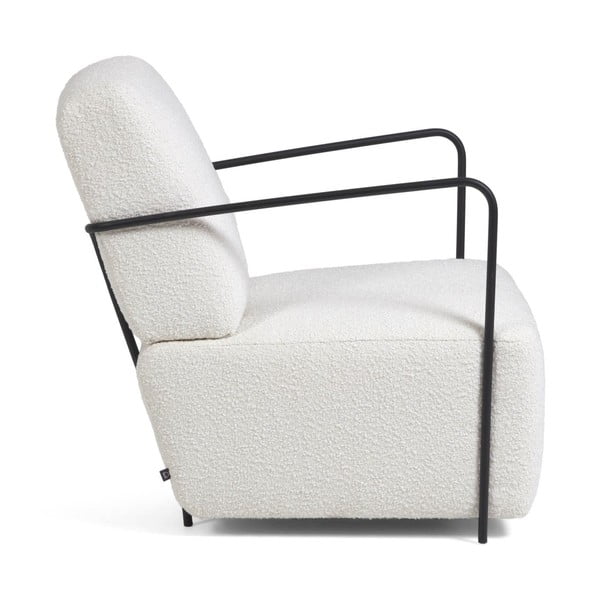 Biele kreslo Gamer - Kave Home-image-2