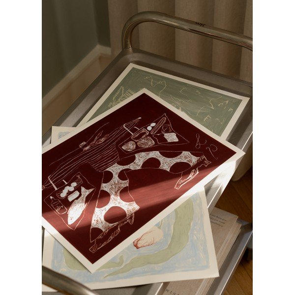 Plagát 70x50 cm Sam Shopping – Lucia Tuffley – The Poster Club-image-1