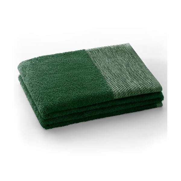 Zelený froté bavlnený uterák 50x90 cm Aria – AmeliaHome