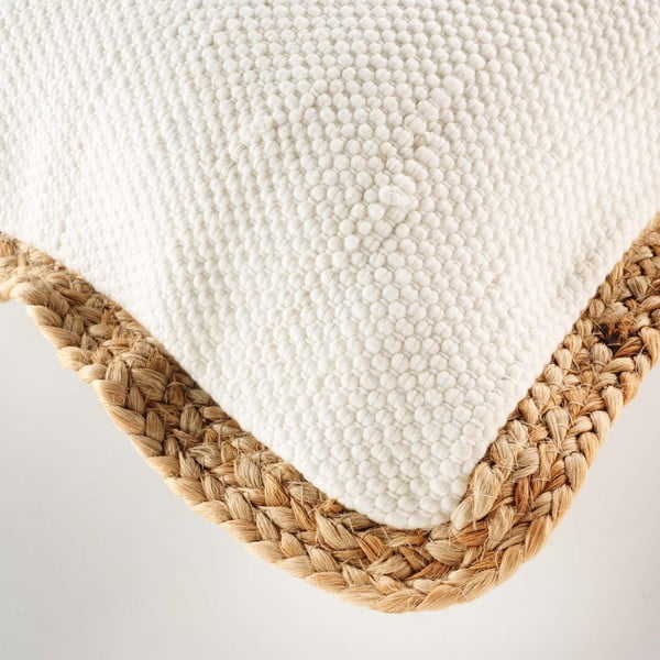 Dekoračný vankúš s prímesou juty 45x45 cm Akina – douceur d'intérieur-image-1