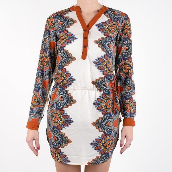 Plážové šaty Shirt Brown, veľ. XL