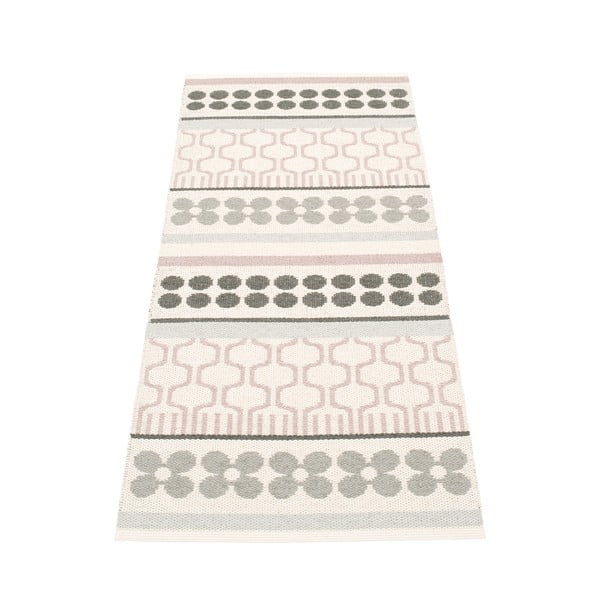 Svetloružovo-sivý vnútorný a vonkajší behúň 70x180 cm Asta Pale Rose – Pappelina-image-1