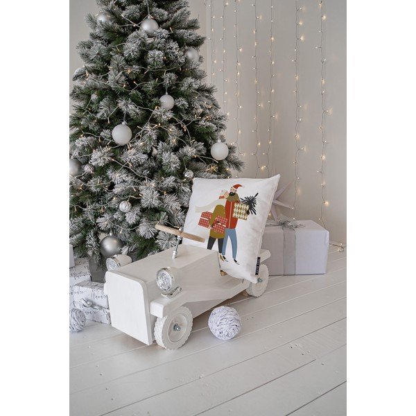 Obliečka na vankúš s vianočným motívom 45x45 cm Christmas Couple – Butter Kings-image-2