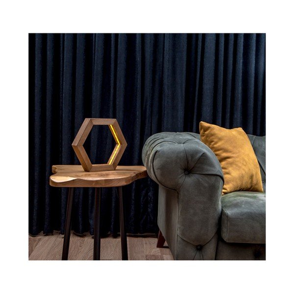 Drevené stolové svietidlo Honeybee-image-3