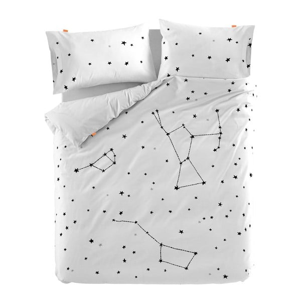 Bavlnená obliečka na paplón Blanc Constellation, 220 × 240 cm