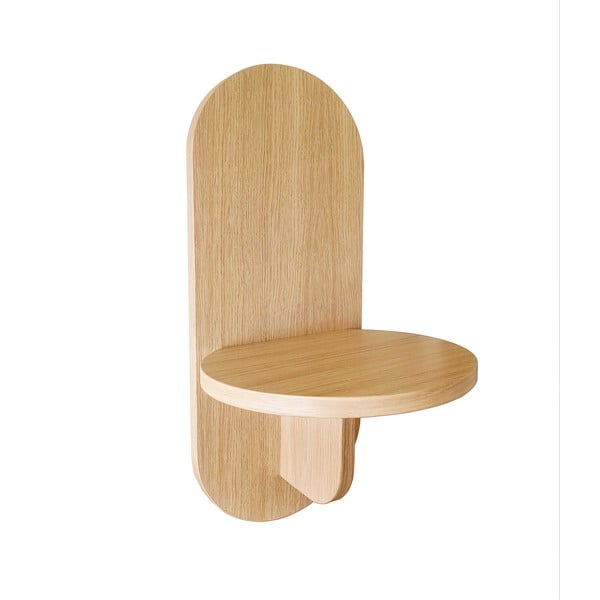 Polica v dekore duba v prírodnej farbe Soft - Woodman-image-2