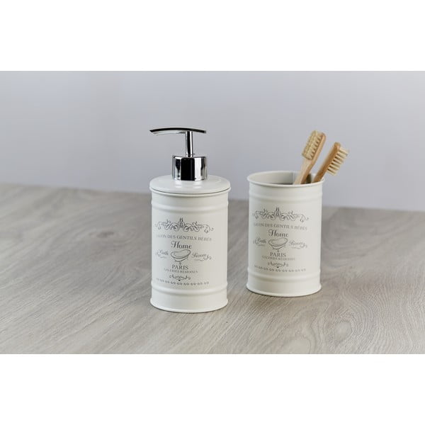 Béžový dávkovač na mydlo Wenko Home-image-2