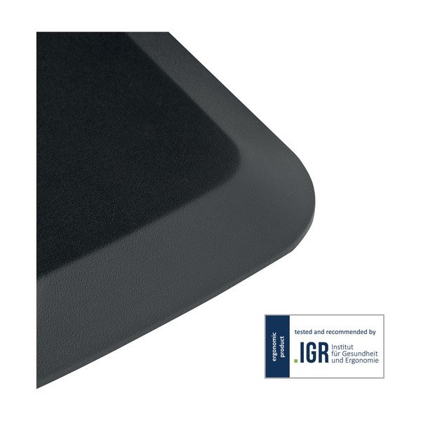 Čierna protiúnavová podložka pre prácu v stoji ERGO Cosy - Leitz-image-3