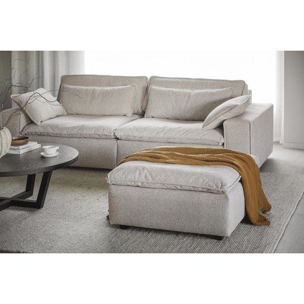 Béžová podnožka Rawlins – Rowico-image-1