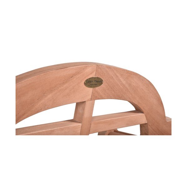 Drevená záhradná lavica v prírodnej farbe Picadilli – Garden Pleasure-image-2