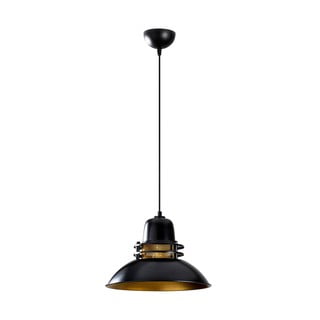 Čierne závesné svietidlo Opviq lights Berceste, ø 34 cm