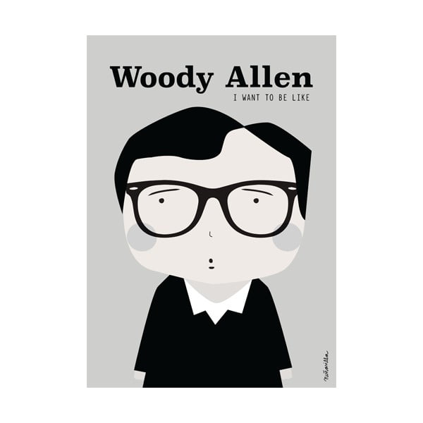Plagát NiñaSilla Woody Allen, 21 x 42 cm