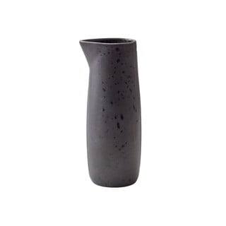 Čierny kameninový džbán na mlieko Bitz Basics Black, 0,5 l