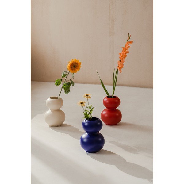 Béžová keramická váza (výška  36 cm) Tuga – noo.ma-image-4