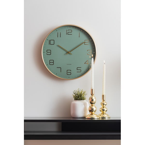 Nástenné hodiny ø 40 cm Elegance Glow – Karlsson-image-1