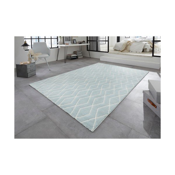 Modro-sivý koberec Elle Decoration Euphoria Rouen, 160 × 230 cm-image-4