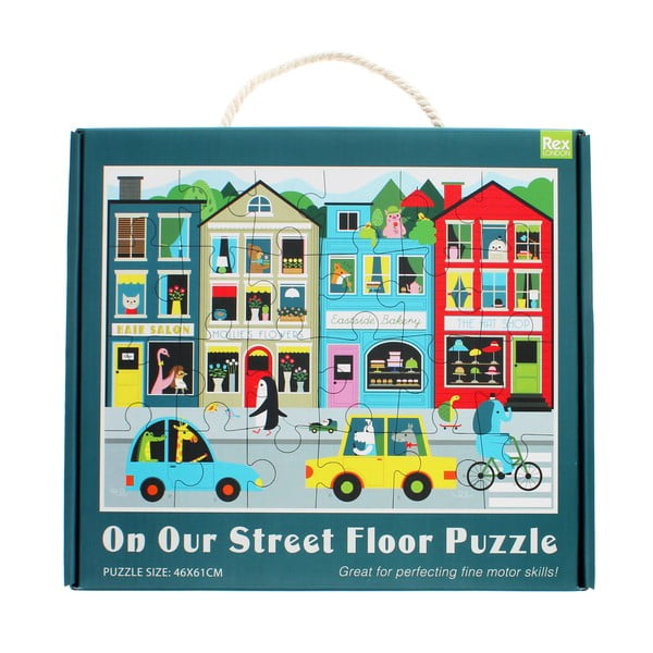 Puzzle (počet dielikov 24) On Our Street – Rex London