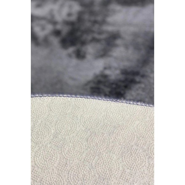 Antracitovosivý umývateľný koberec 120x180 cm Pelush Anthracite – Mila Home-image-3