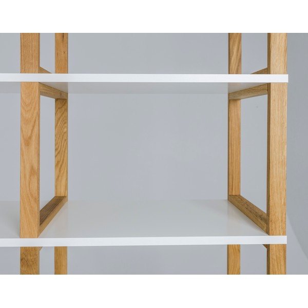 Biely regál Tenzo Art, 178 x 80 cm-image-1