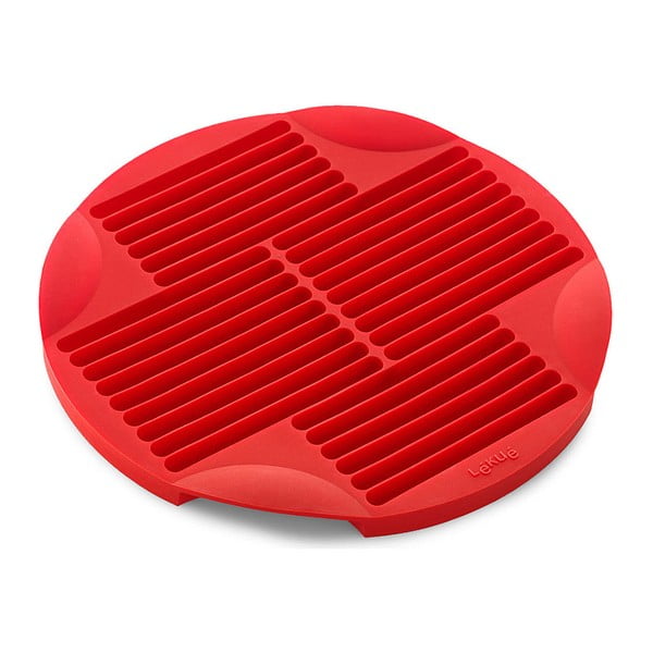 Červená silikónová forma na tyčinky Lékué Sticks, ⌀ 25 cm