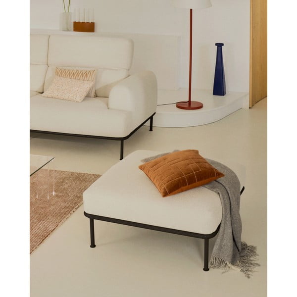 Béžová ženilková pohovka 234 cm Aurum – Kave Home-image-4