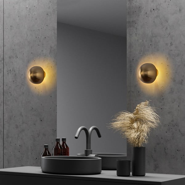 Nástenné svietidlo v bronzovej farbe ø 16 cm Fungal – Opviq lights-image-3