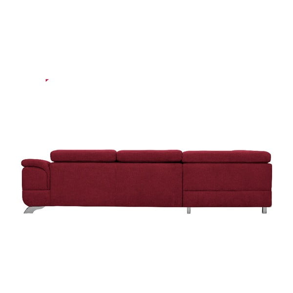Červená rozkladacia rohová pohovka Windsor & Co Sofas Gamma, ľavý roh-image-4