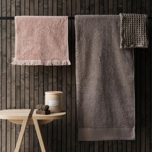 Ružové bavlnené uteráky v súprave 2 ks 30x50 cm FRINO – Blomus-image-2