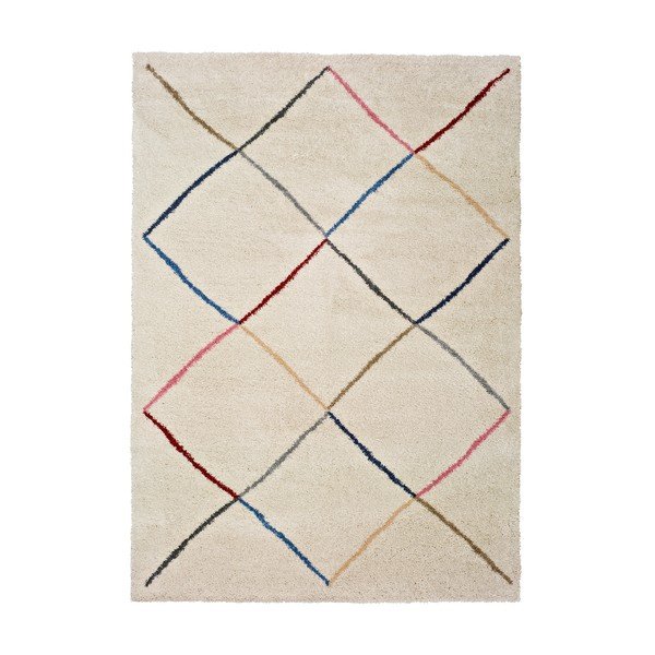 Biely koberec Universal Merlin White, 190 x 280 cm