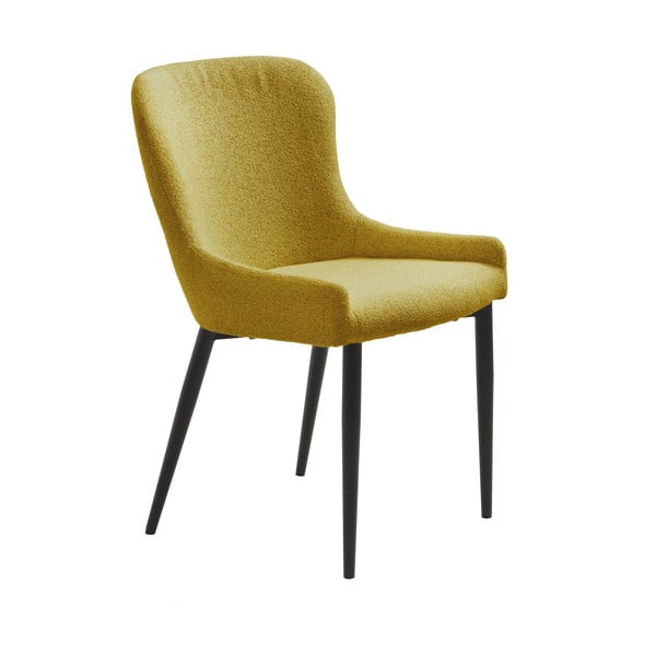 Žltá jedálenská stolička Ontario – Unique Furniture