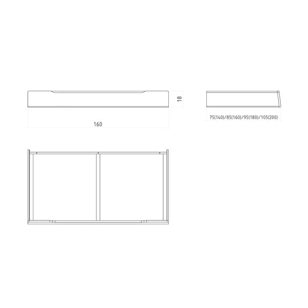 Zásuvka pod posteľ v prírodnej farbe Twig – The Beds-image-4