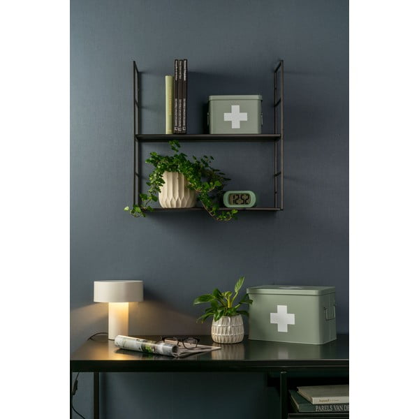 Mentolovozelená kovová lekárnička PT LIVING Medicine, šírka 21,5 cm-image-1