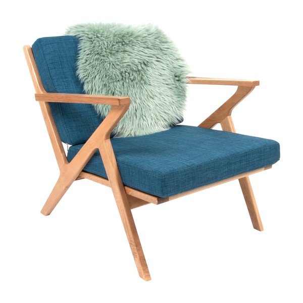 Kreslo Present Time Rest Oak Blue-image-4