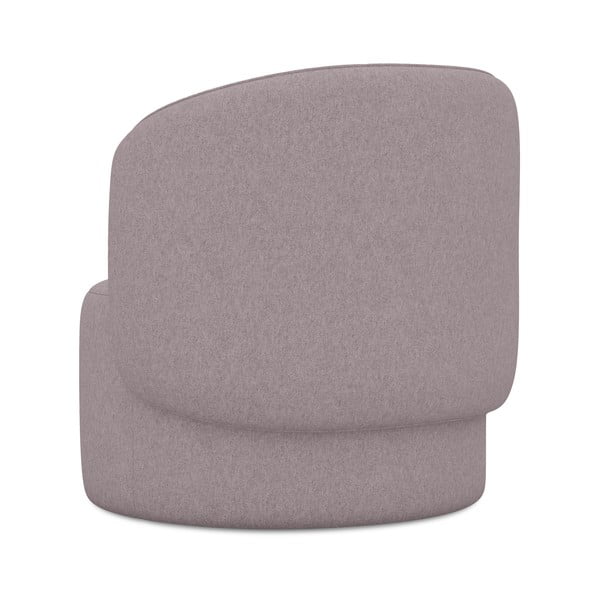 Kreslo v levanduľovej farbe Ipo – Makamii-image-3