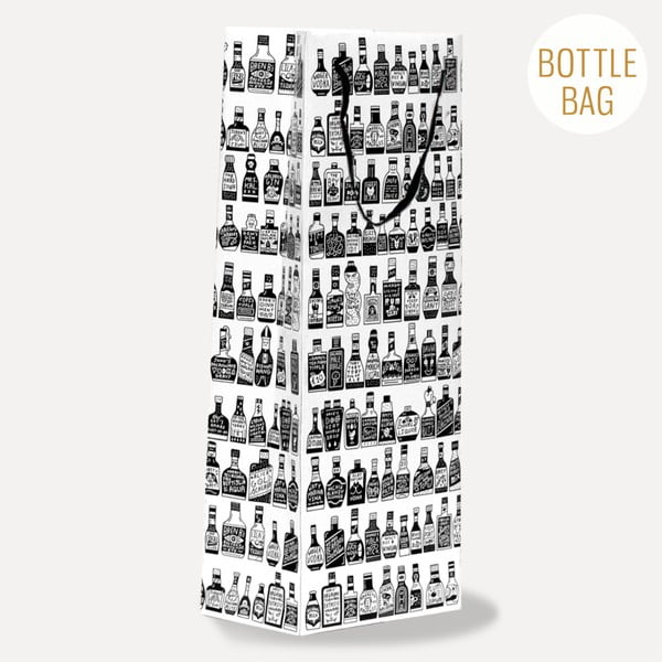 Darčeková taška na fľašu U Studio Design Bottles, 13,5 × 36,5 cm
