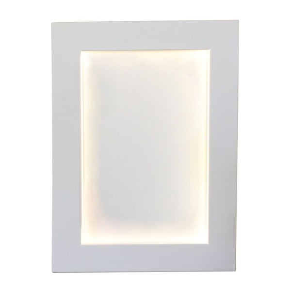 Svietiaci LED obraz 47,5x64,5 cm, biely