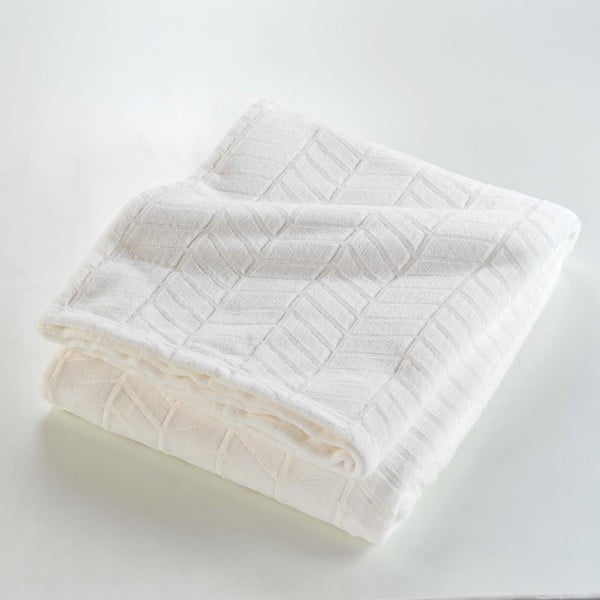 Krémový pléd z mikroflanelu 180x220 cm Arya – douceur d'intérieur-image-3