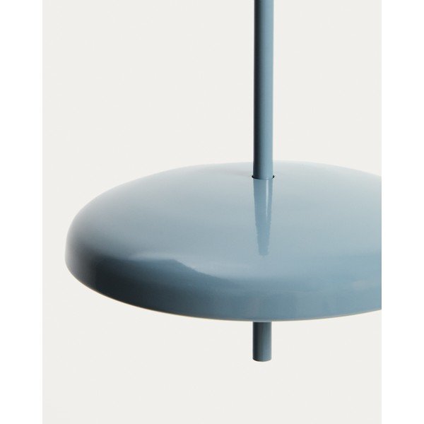 Modré LED závesné svietidlo so stmievačom s kovovým tienidlom ø 16 cm Porte – Kave Home-image-4