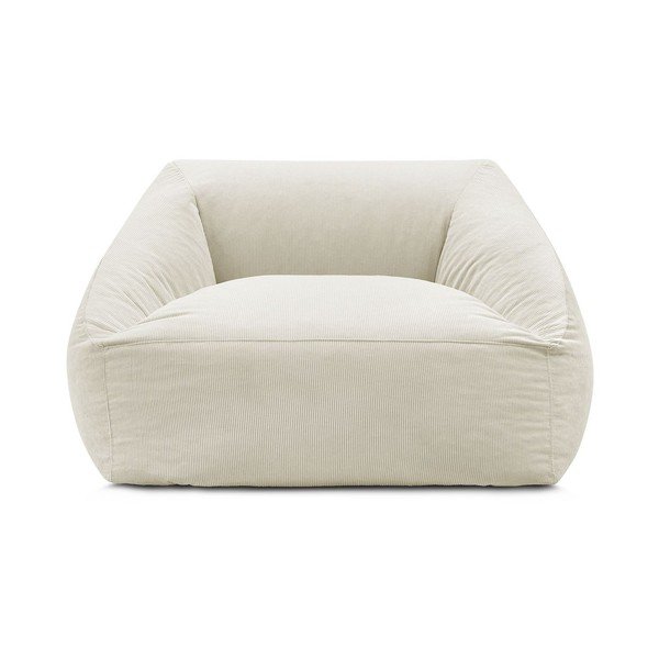 Béžový menčestrový sedací vak Lilibet – Bobochic Paris-image-3